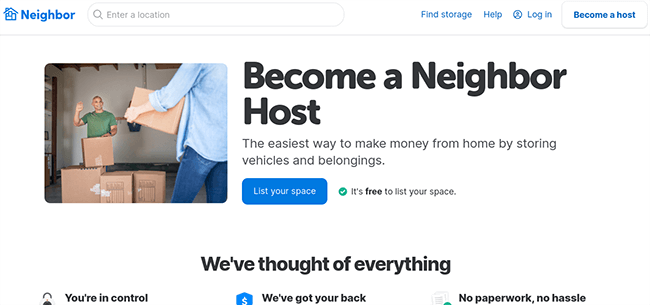 Affittare posti auto - Vicino