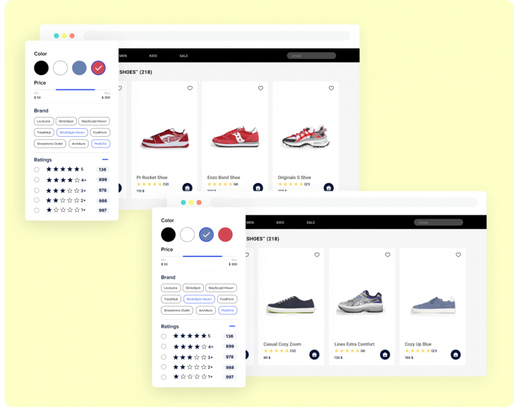 Eureka rekomenduje odpowiednie produkty na podstawie przeszłych i przewidywanych zachowań użytkowników