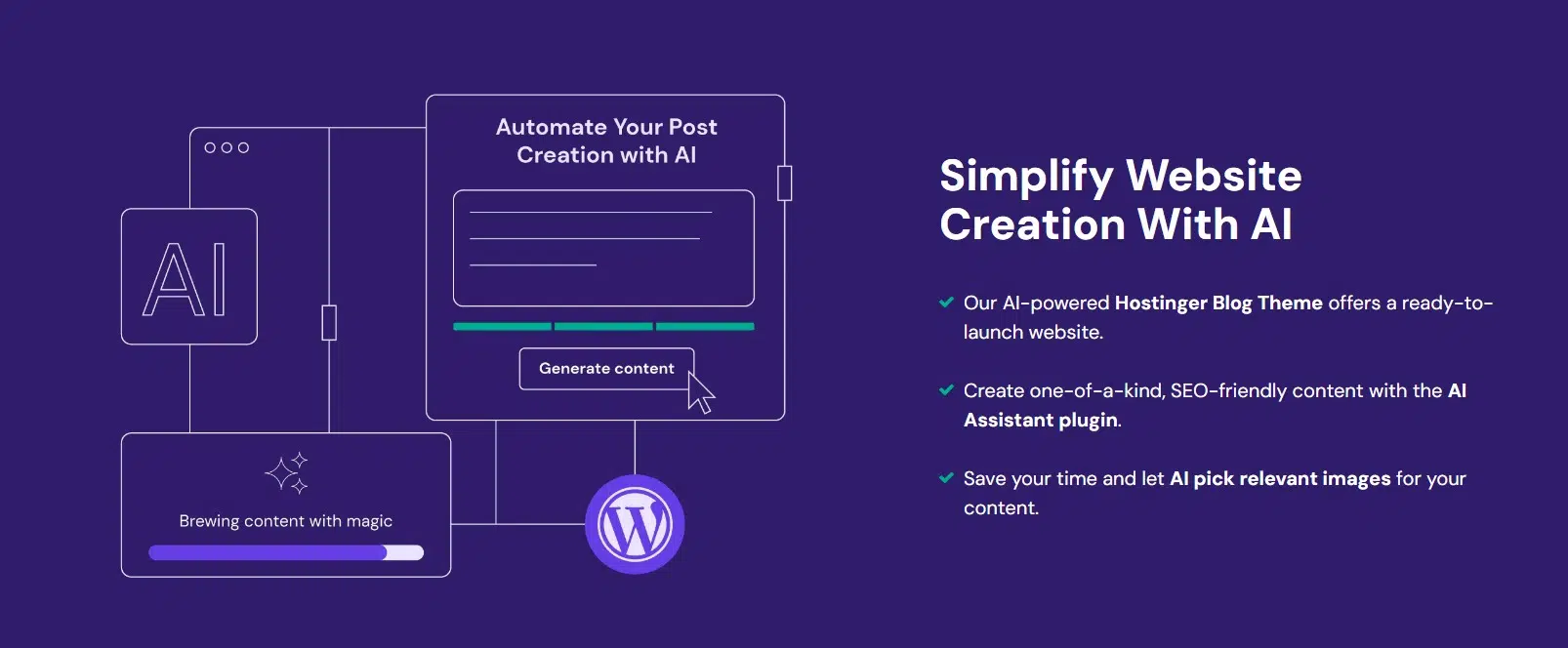 Hostinger: facilità d'uso Hostinger- Ease of Use