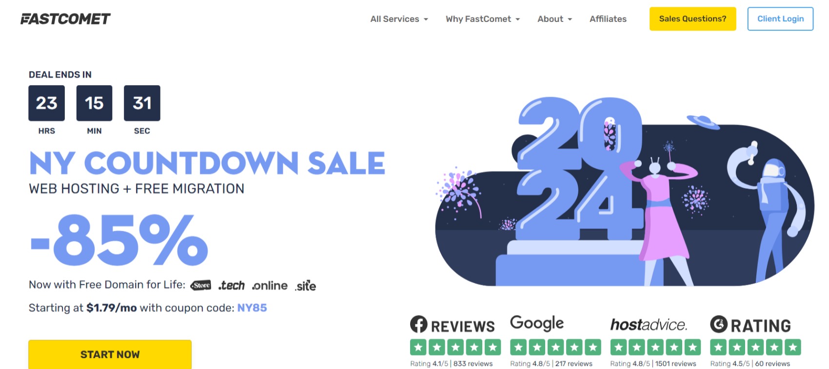 Cometa veloce FastComet