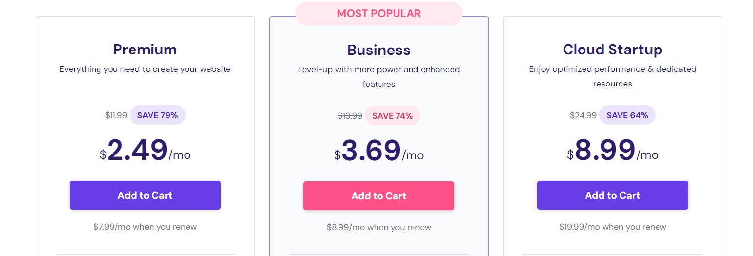Prezzo Hostinger: FastComet vs. Hostinger Hostinger price