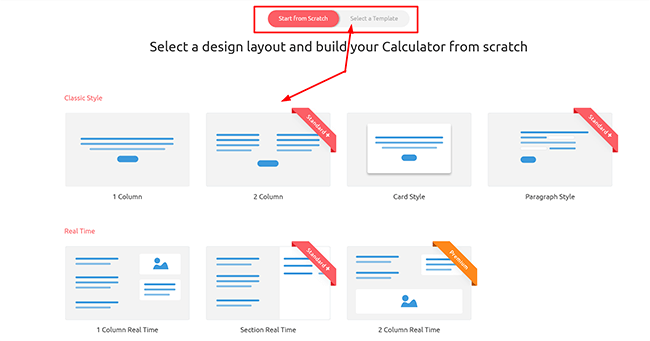 Anpassbare Vorlagen – Leere Leinwand