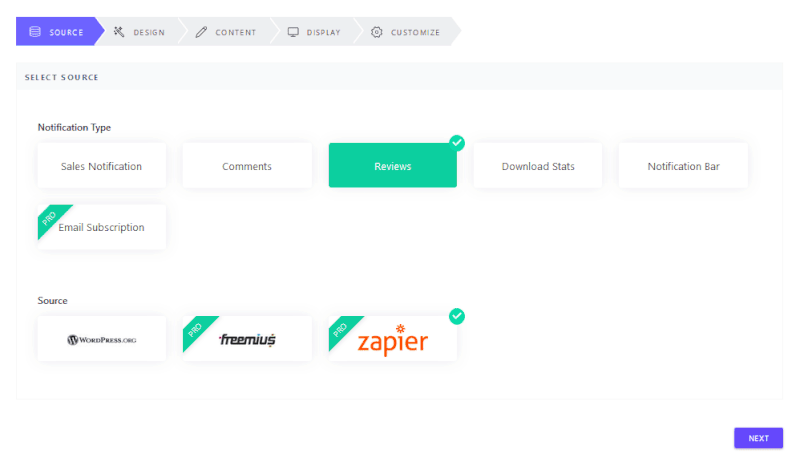 bildirimx etkileşimi