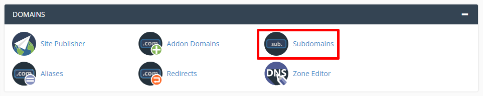 alt etki alanını etkinleştirme