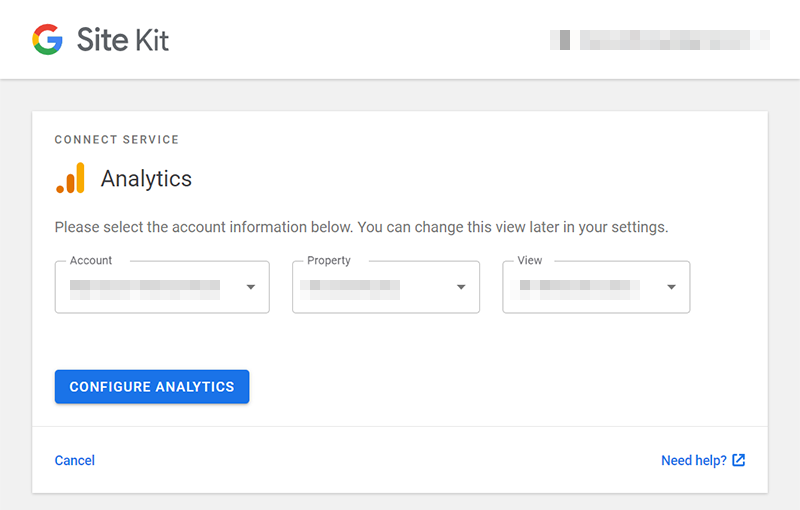 skonfiguruj Google Analytics dla zestawu witryn