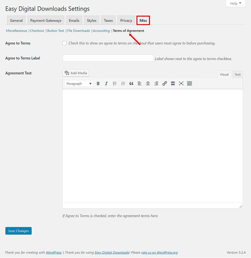 Warunki umów wtyczki edd