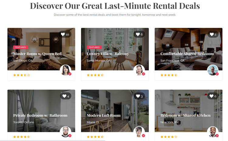 листинг управления листингом