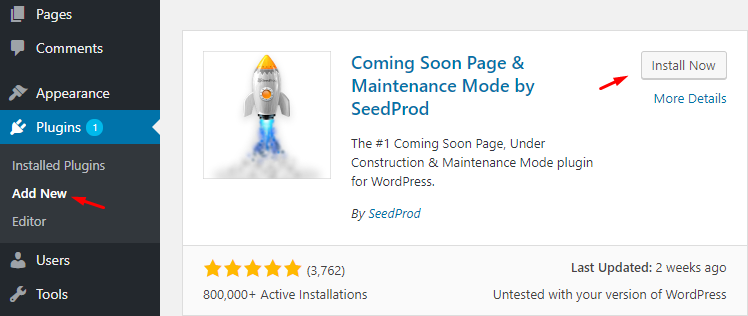 Instalowanie dostępnej wkrótce wtyczki