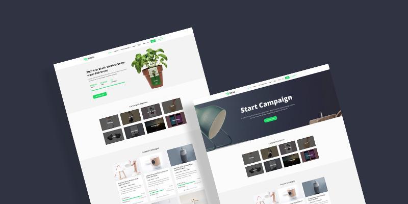 Dua Variasi Halaman Beranda