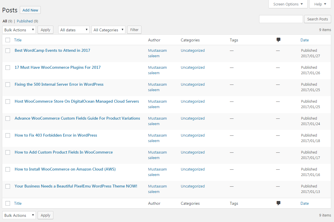 Просмотр сообщений