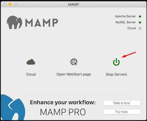 MAMPコントローラー