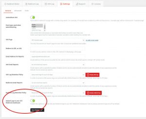 wp 301 redirige le plugin de journaux