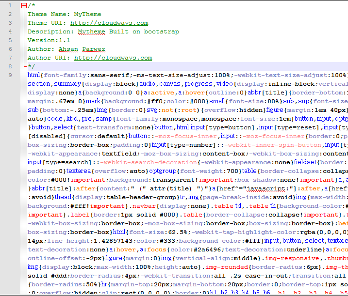 style.css screenshot