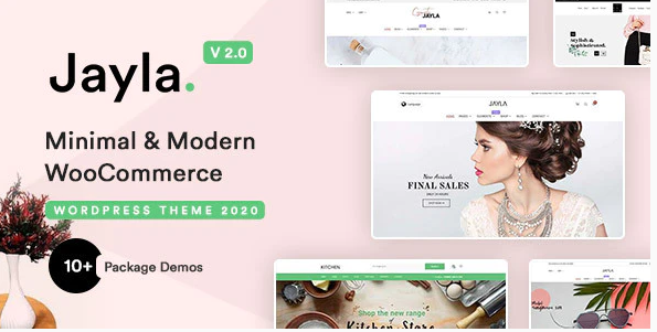 Tema de comércio eletrônico do Jayla WordPress