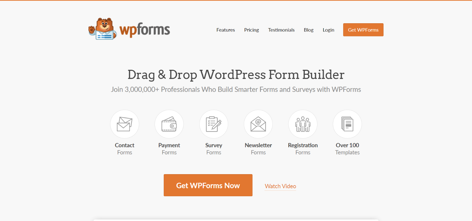 wtyczka ankiety wpforms wordpress