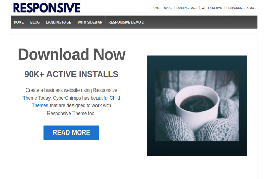 Tema responsivo gratuito