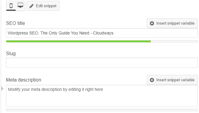 Теги заголовков WordPress SEO