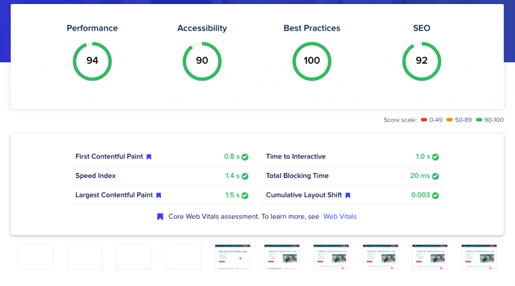 valorile rezultatelor