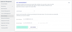 zarządzanie ssl
