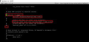 odkomentuj kilka linii