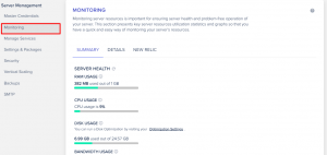 monitorowanie serwera