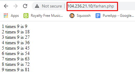 uruchomiony plik php