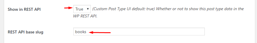 setare API personalizată UI post