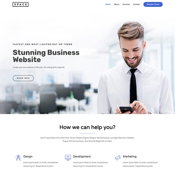 Шаблон Astra - Агентство