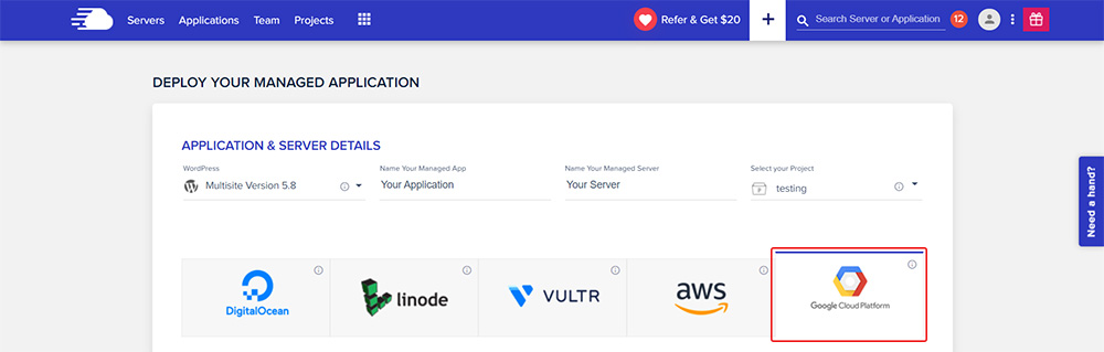 選択-Google-Cloud-Web-Hosting