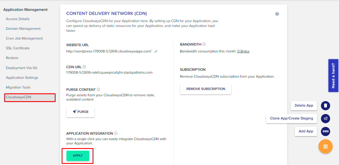 Cloudways CDN-Plattform