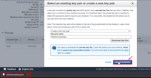 instance de lancement
