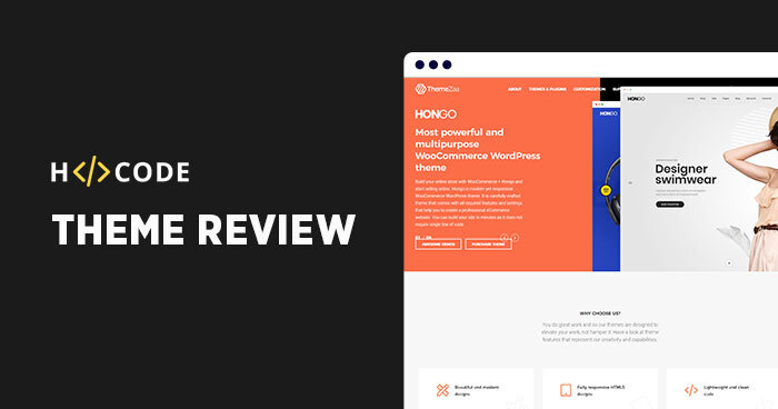H-Code WordPress 主题