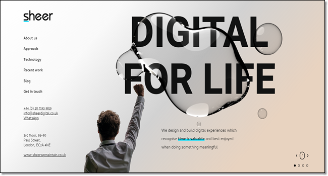 WordPress 机构纯粹数字