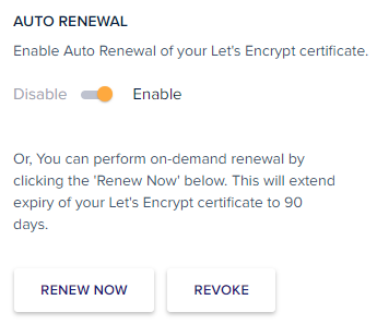 让我们加密 SSL 证书更新