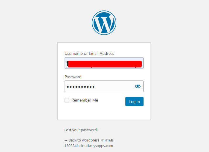 ワードプレスログイン