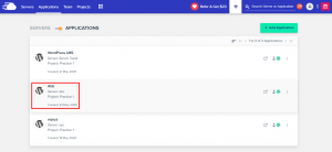 cloudwaysワードプレスアプリケーション