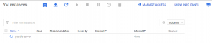 instância google nuvem vm