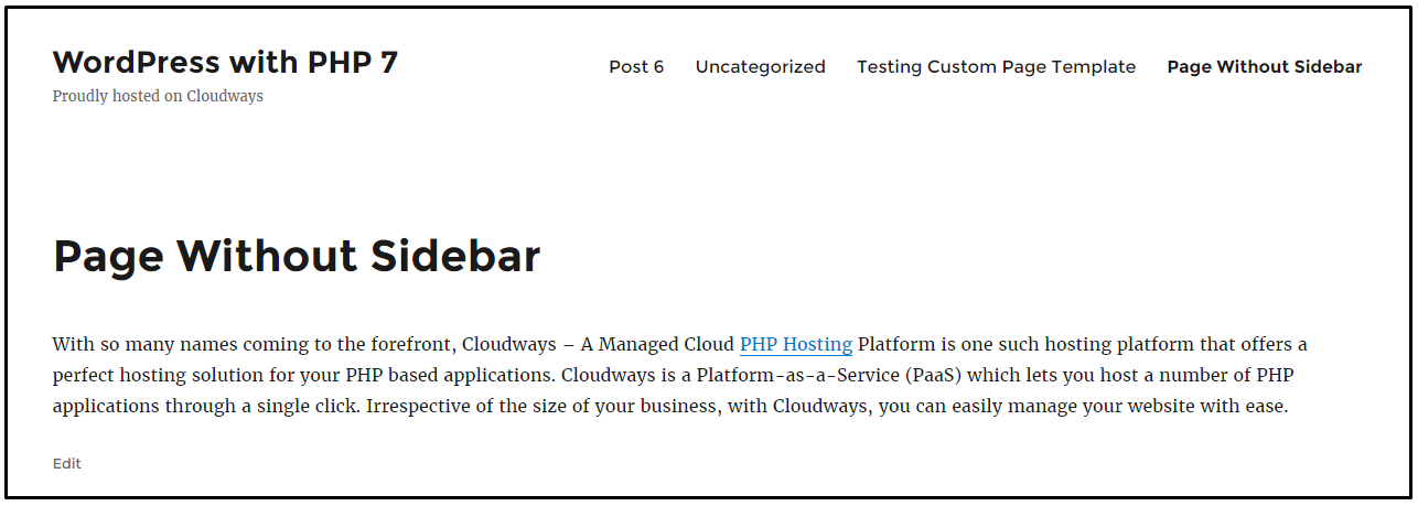 넓은 콘텐츠 영역