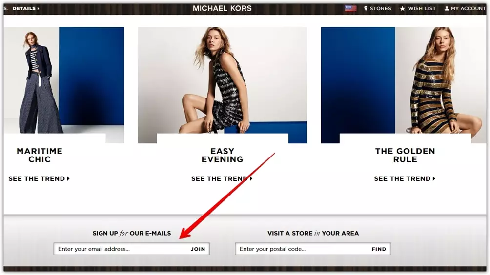 Abo-Formular Michael Kors