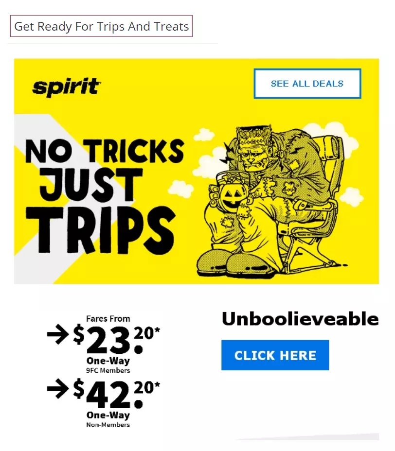 ハロウィーンのメールの件名 halloween email subject line