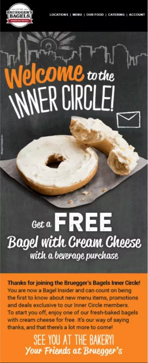 restoran karşılama e-postası restaurant welcome email