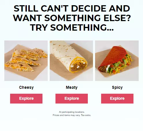 menü önerileri içeren restoran e-postası restaurant email with menu recommendations