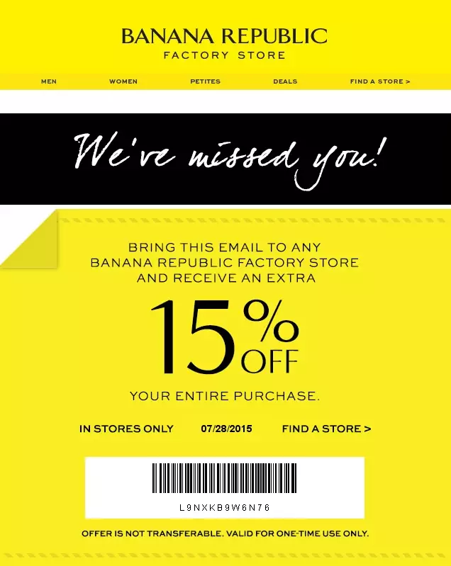 re-engagement email example