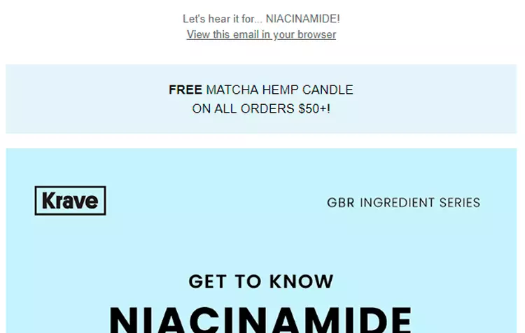 email header example