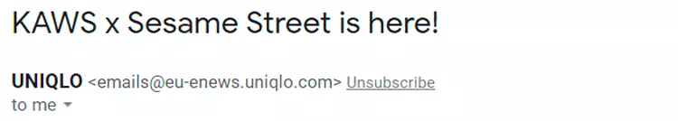 email subject line example