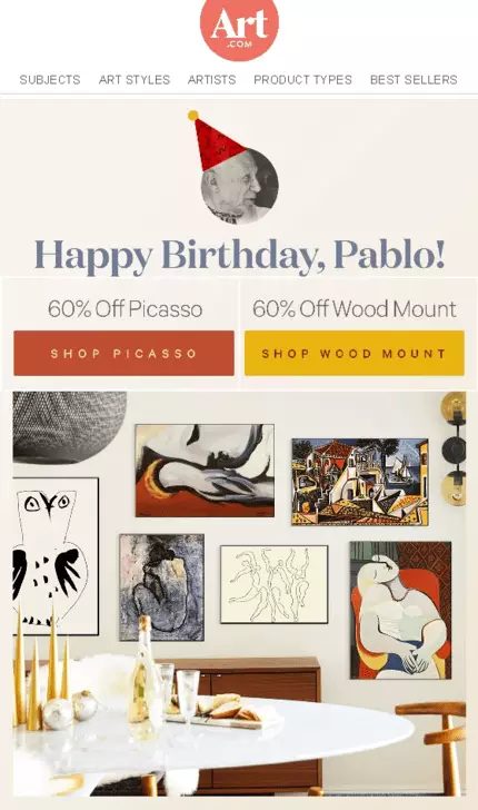 Alles Gute zum Geburtstag E-Mail happy birthday email