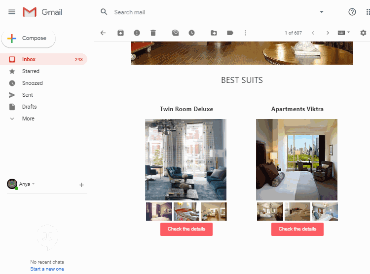 amp E-Mail-Produktseite amp email product page
