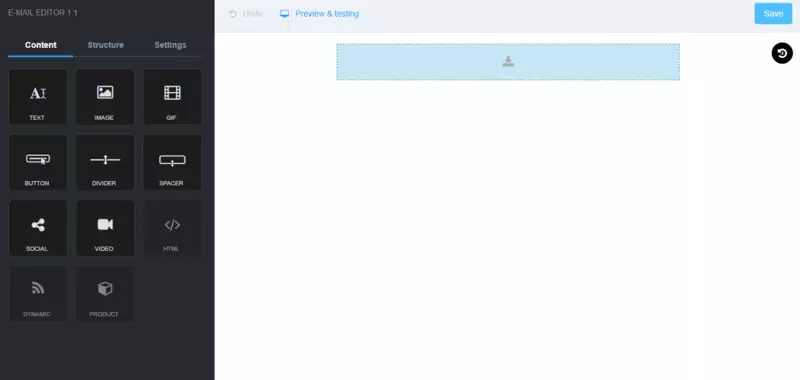 topol.io منشئ قالب البريد الإلكتروني topol.io email template builder