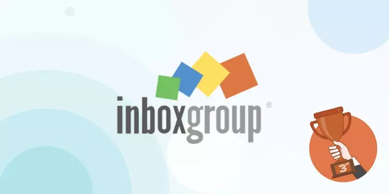 在最佳电子邮件营销机构评级中排名第三 third place in the best email marketing agencies rating