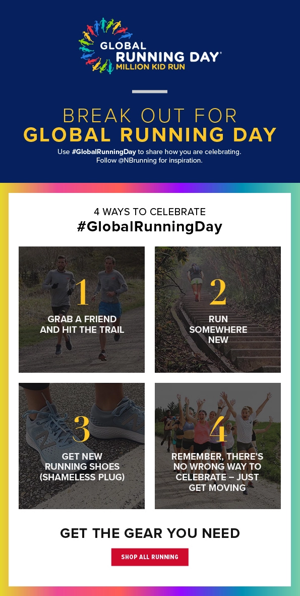 przykład wakacyjnego e-maila holiday email example